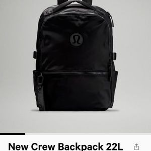 ISO lululemon new crew backpack